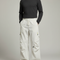 Pantalon Randonnée Beige Cargo Ample Décontracté Homme - Toile