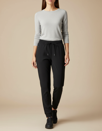Pantalon Randonnée Femme Noir