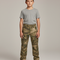 Pantalon Randonnée Camouflage Cargo Enfant Militaire Robuste - Multicolore Polyester