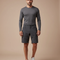 Pantalon Randonnée Gris Homme Résistant Léger Coupe Droite - Polyester