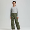 Pantalon Randonnée Vert Kaki Ample Imperméable Unisexe - Polyester