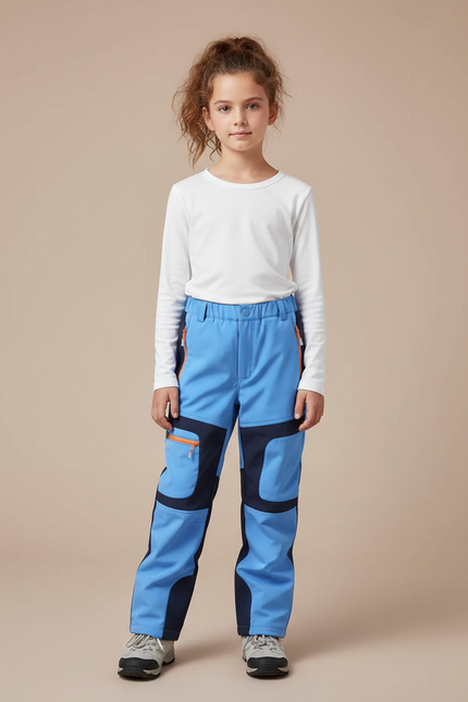Pantalon Ski De Randonnée - Bleu Polyester