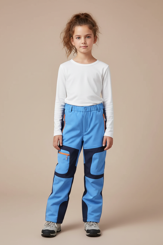 Pantalon Ski De Randonnée - Bleu Polyester