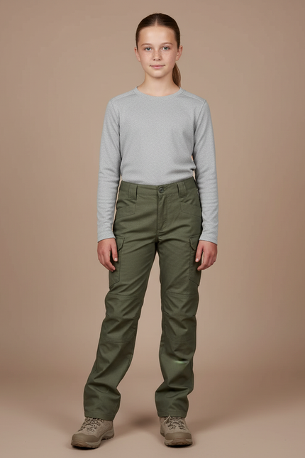 Pantalon Randonnée 07eb - Kaki Toile