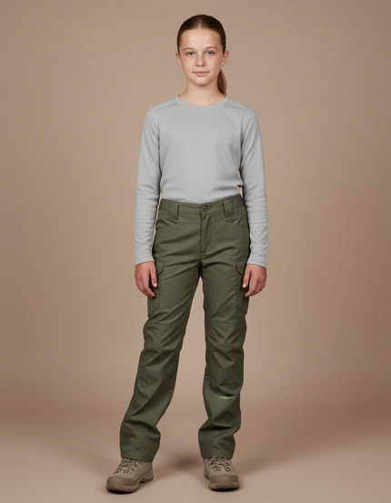 Pantalon Randonnée 07eb - Kaki Toile
