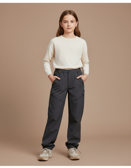 Pantalon Randonnée Haute Montagne - Gris Polyester