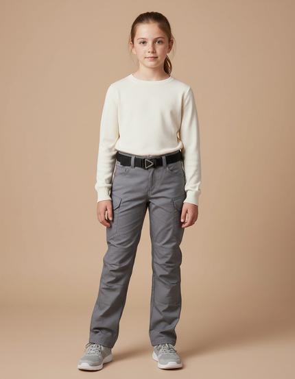Pantalon Randonnée 68d9 - Gris Toile