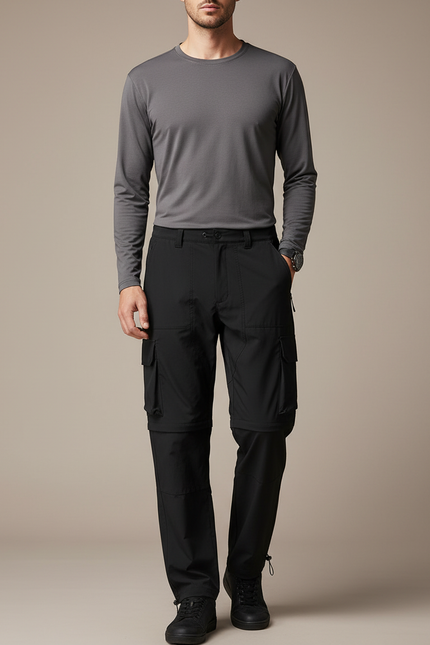 Pantalon Randonnée 4930 - Noir Polyester