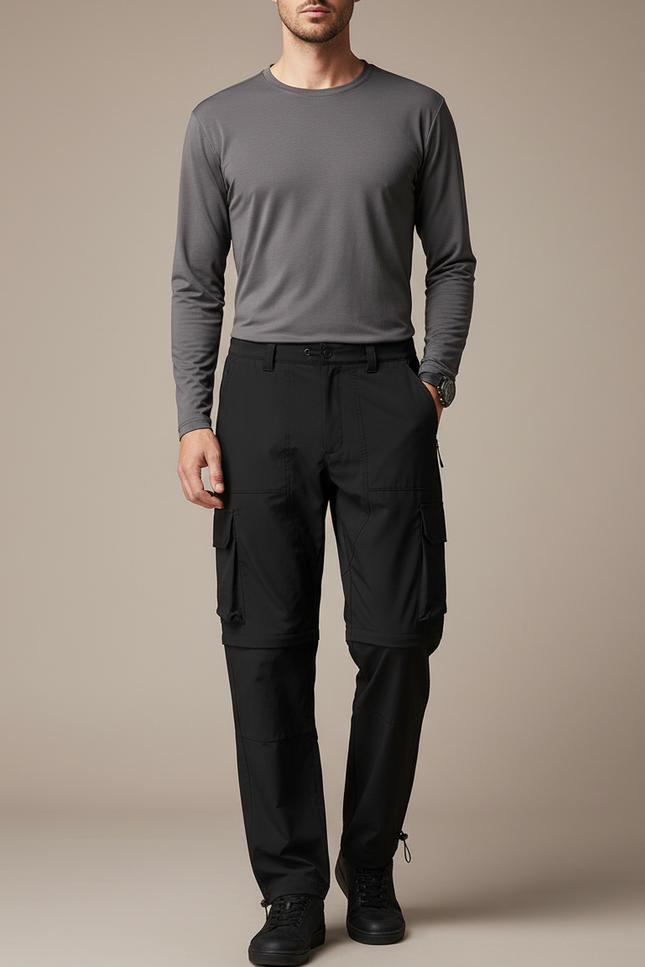 Pantalon Randonnée 4930 - Noir Polyester