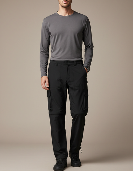 Pantalon Randonnée 4930 - Noir Polyester
