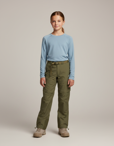 Pantalon Randonnée Fille Convertible