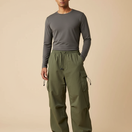 Pantalon Randonnée 744f - Kaki Polyester