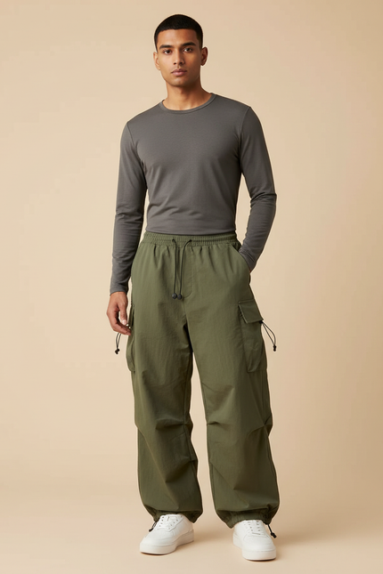 Pantalon Randonnée 744f - Kaki Polyester