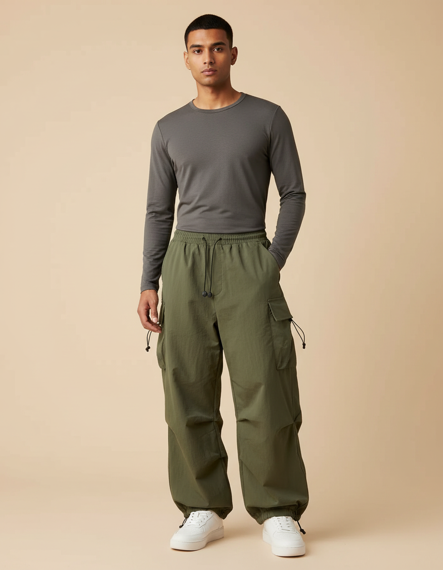 Pantalon Randonnée 744f - Kaki Polyester