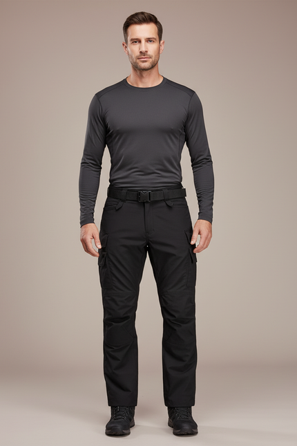 Pantalon Randonnée C731 - Noir Polyester