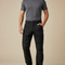Pantalon Randonnée Noir Cargo Multipoches Renforcé Homme - Polyester