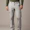 Pantalon Randonnée Gris Cargo Coton Homme Décontracté - Toile