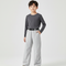 Pantalon Randonnée Gris Ample Décontracté Unisexe - Polyester