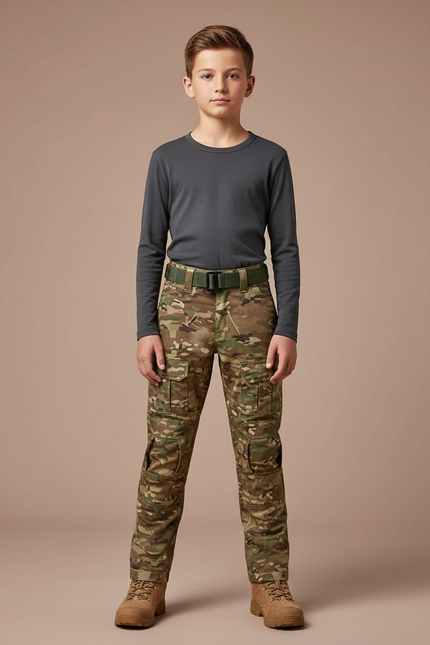 Pantalon Randonnée 8014 - Multicolore Toile