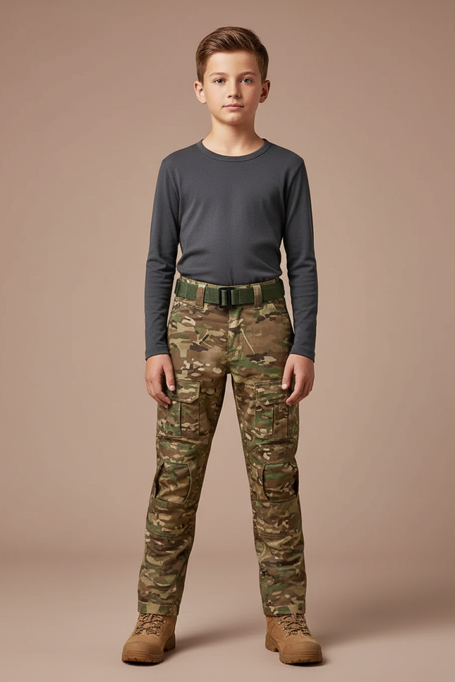 Pantalon Randonnée 8014 - Multicolore Toile