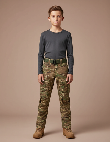 Pantalon Randonnée 8014 - Multicolore Toile