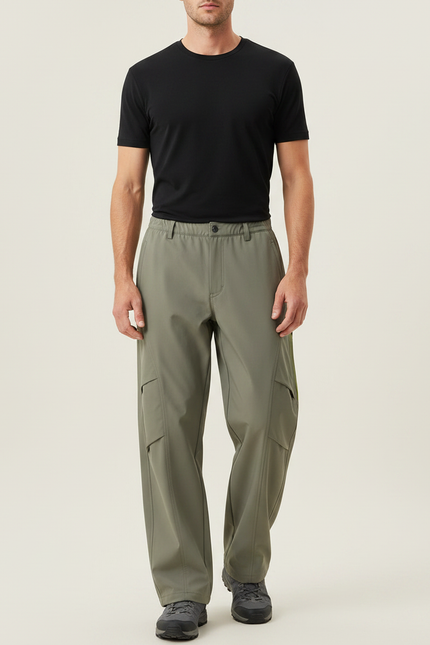 Sur Pantalon Randonnée - Kaki Polyester