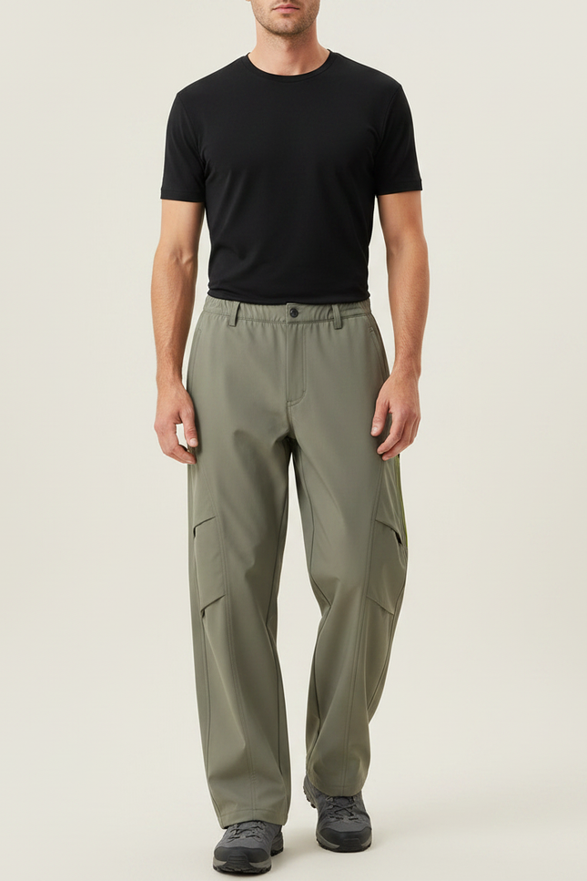 Sur Pantalon Randonnée - Kaki Polyester