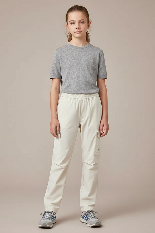 Pantalon Randonnée Aaf3 - Beige Polyester