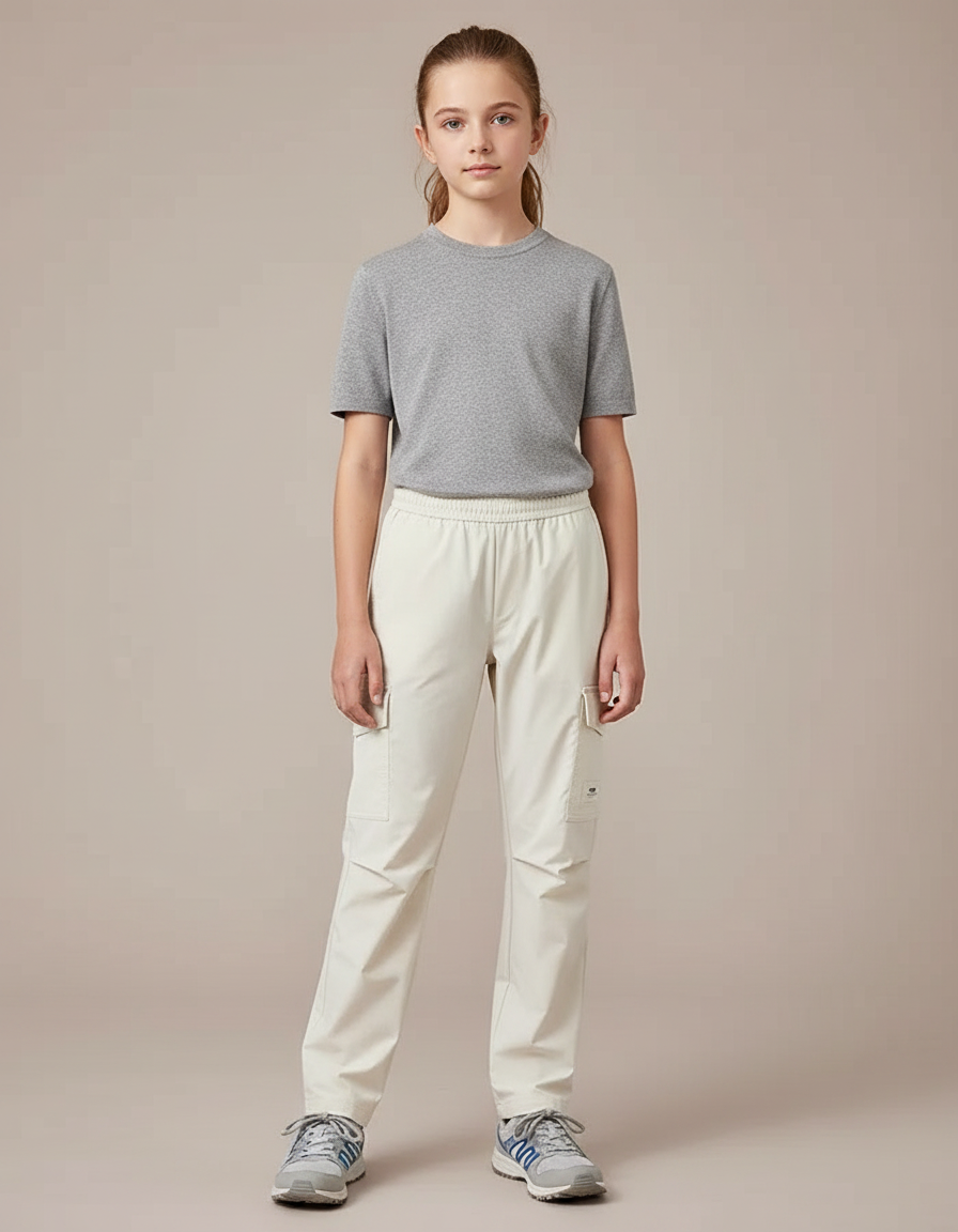 Pantalon Randonnée Aaf3 - Beige Polyester