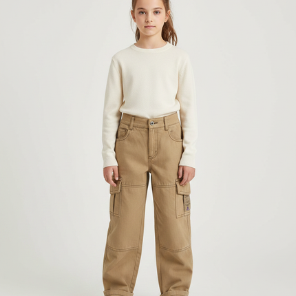 Pantalon Randonnée 7934 - Kaki Toile