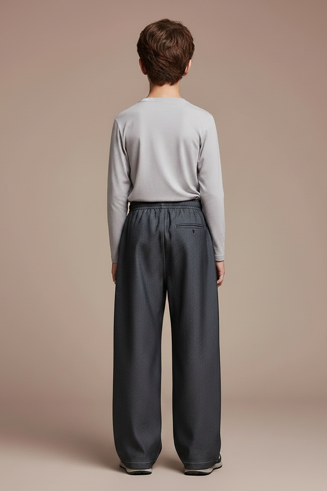 Pantalon Randonnée E15c - Gris Polyester - vue 2
