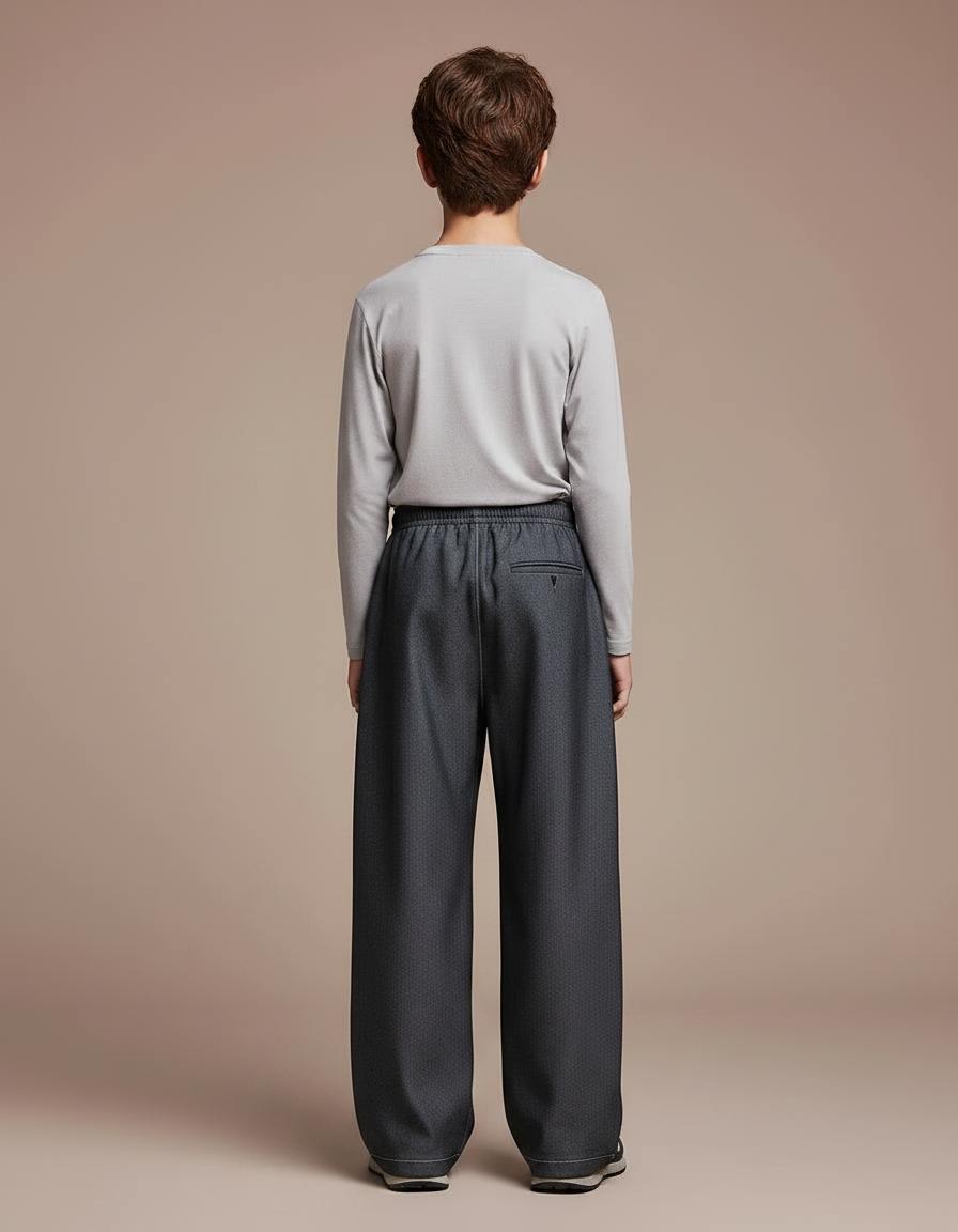 Pantalon Randonnée E15c - Gris Polyester - vue 2