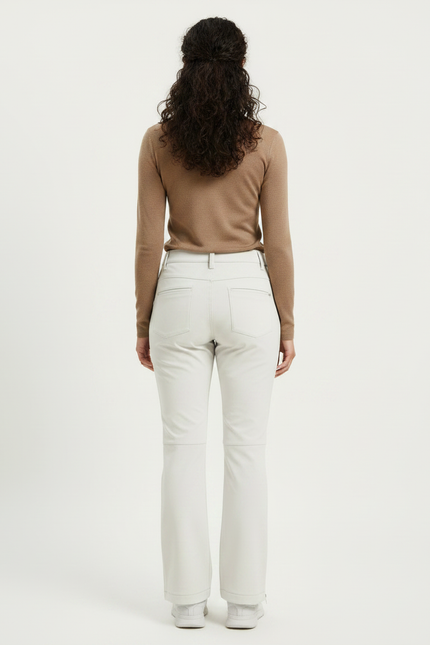 Pantalon Randonnée Femme Beige - Polyester - vue 2