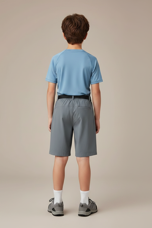 Pantalon Randonnée 2b8b - Gris Polyester - vue 2