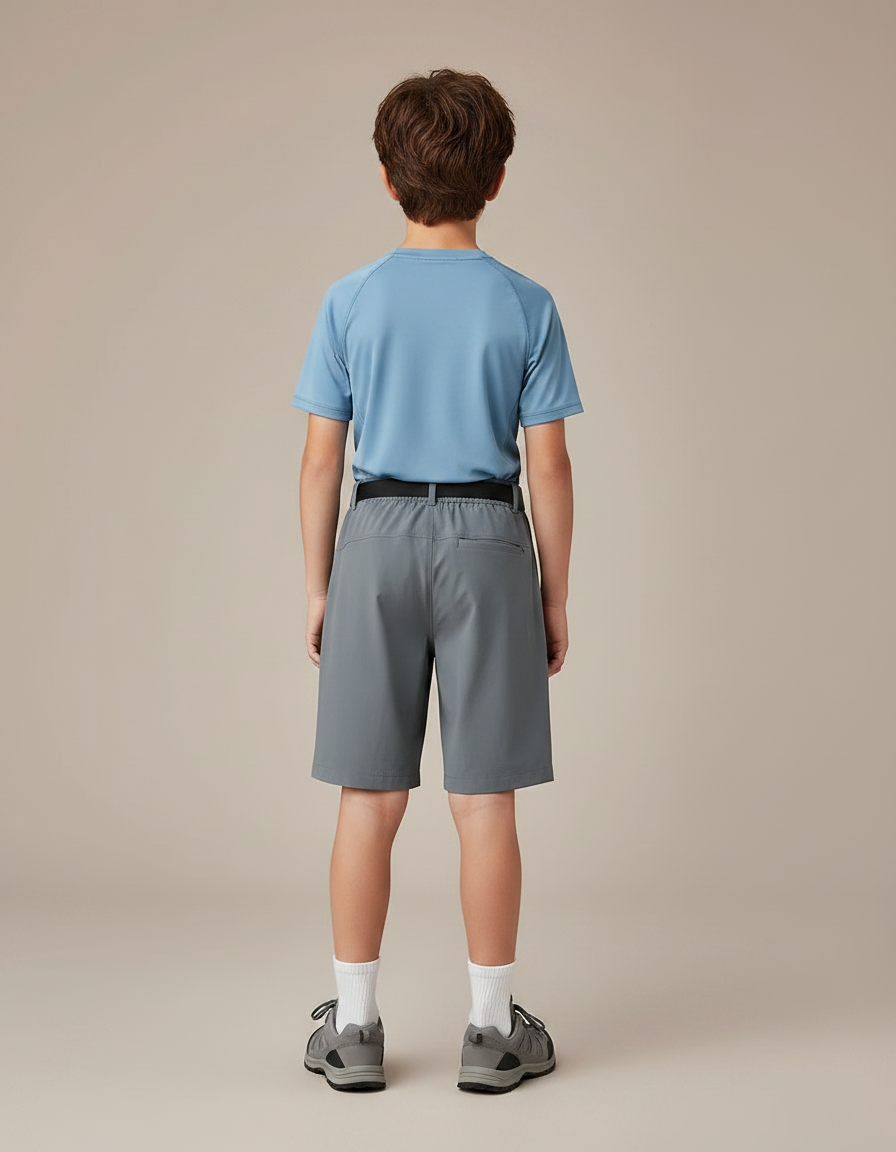 Pantalon Randonnée 2b8b - Gris Polyester - vue 2
