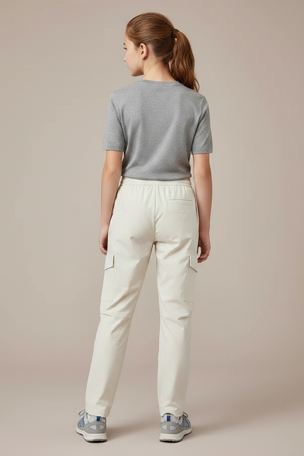 Pantalon Randonnée Aaf3 - Beige Polyester - vue 2