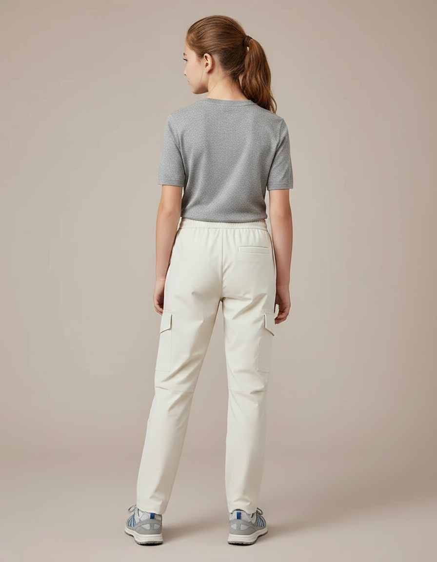Pantalon Randonnée Aaf3 - Beige Polyester - vue 2
