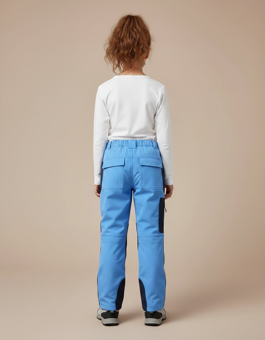 Pantalon Ski De Randonnée - Bleu Polyester - vue 2