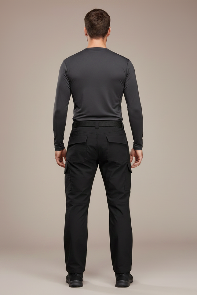 Pantalon Randonnée C731 - Noir Polyester - vue 2
