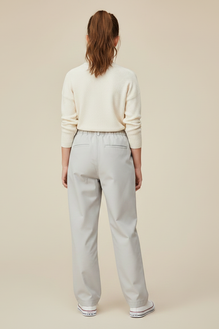 Pantalon Randonnée Gris Ample Zippé Décontracté Enfant - Polyester - vue 2