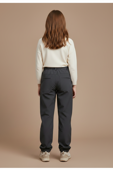 Pantalon Randonnée Haute Montagne - Gris Polyester - vue 2