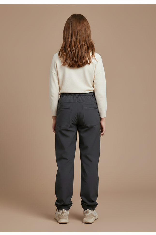 Pantalon Randonnée Haute Montagne - Gris Polyester - vue 2