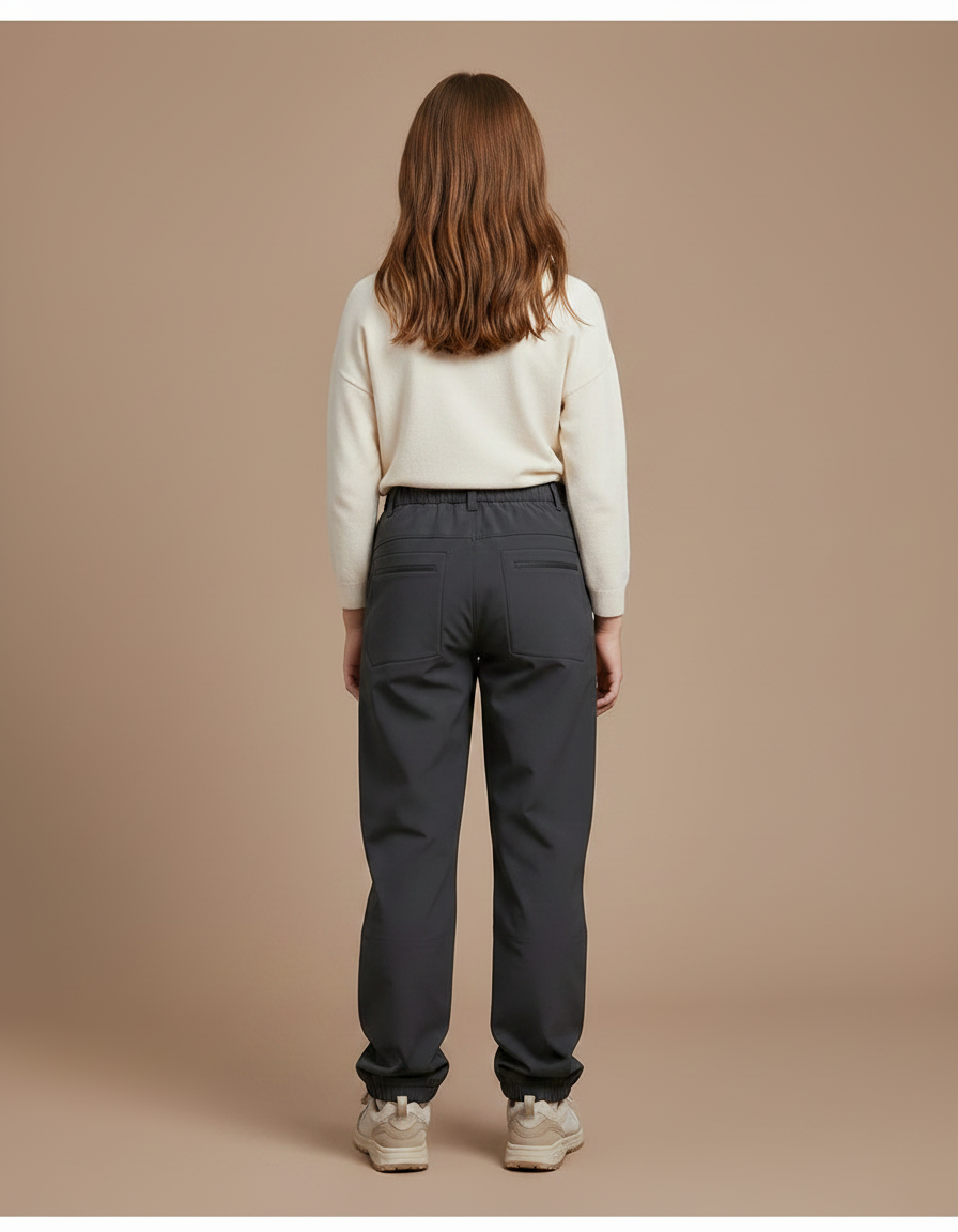 Pantalon Randonnée Haute Montagne - Gris Polyester - vue 2