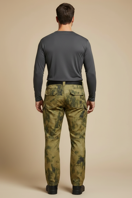 Pantalon Randonnée Jungle - Kaki Toile - vue 2
