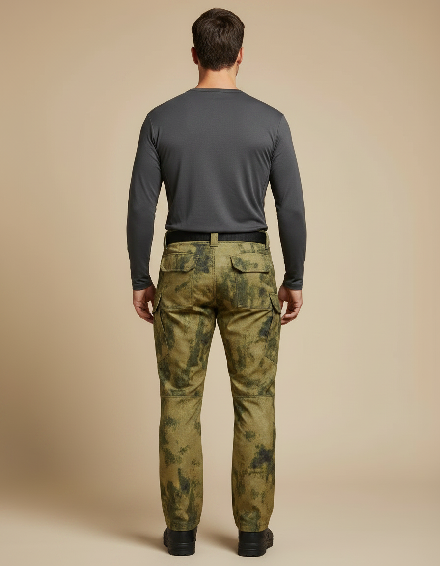 Pantalon Randonnée Jungle - Kaki Toile - vue 2