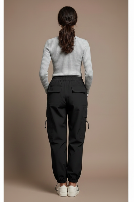 Pantalon Randonnée 065c - Noir Polyester - vue 2