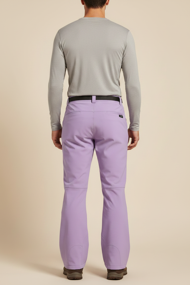 Pantalon Randonnée Violet Ample Ceinture Imperméable Homme - Polyester - vue 2
