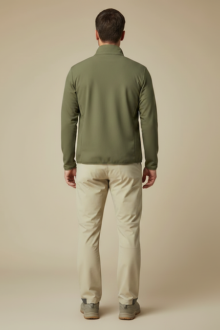 Pantalon Randonnée Beige Confortable Homme Cordon - Polyester - vue 2