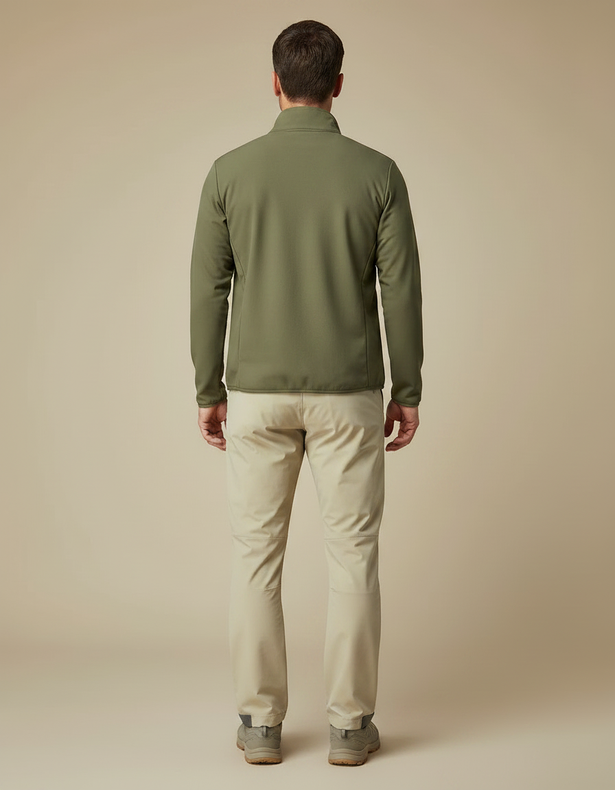 Pantalon Randonnée Beige Confortable Homme Cordon - Polyester - vue 2
