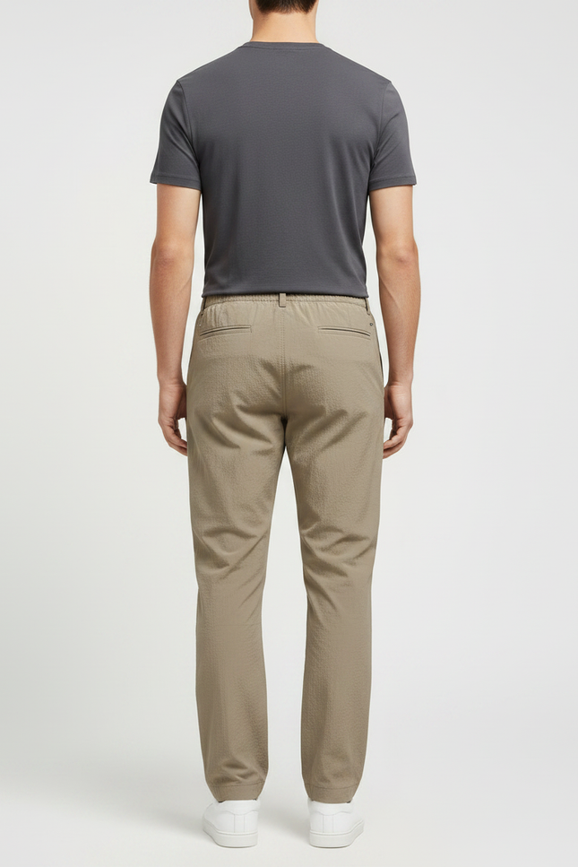 Pantalon Randonnée Kaki Léger Ample Décontracté Sport - Polyester - vue 2